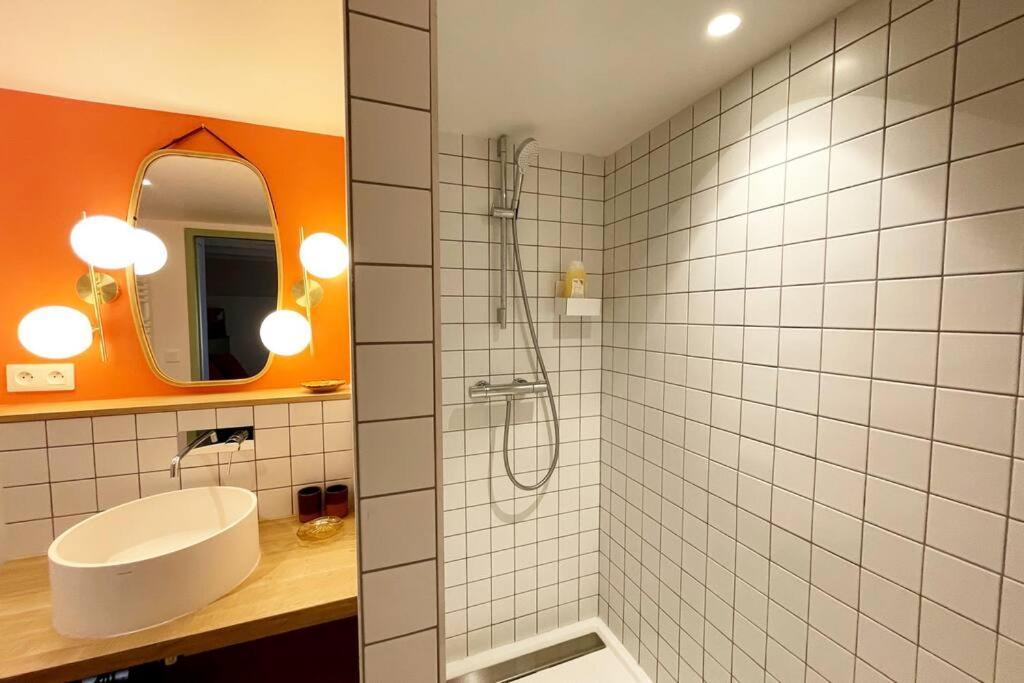 Appartement Moonrise - Plage 50M - Rue Gratuite Saint-Malo Exterior foto